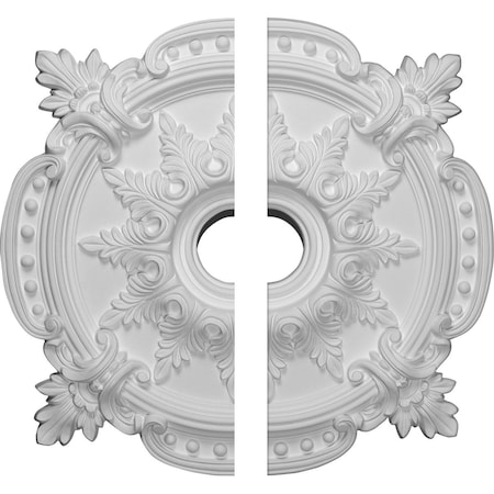 Ekena Millwork Benson Classic Ceiling Medallion, 28 3/8"OD x 3 3/4"ID x 1 5/8"P CM28BE2